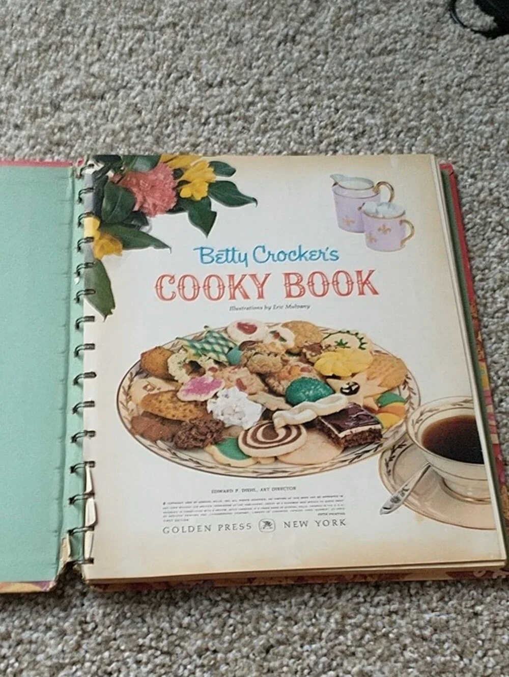 1963 Betty Crockers Cooky Book, Golden Press, General Mills